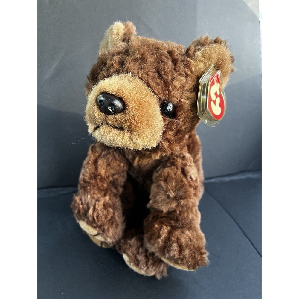 Vintage 1996 Ty Beanie Buddy “Cocoa” Bear Brown Plush Beanbag Stuffed Toy